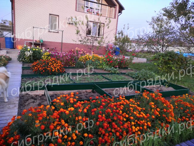 Грядки с двусторонним покрытием 15 см в Сочи Грядки с двусторонним покрытием 15 см в Сочи