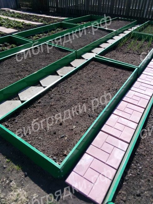 Грядки с двусторонним покрытием 15 см в Сочи Грядки с двусторонним покрытием 15 см в Сочи